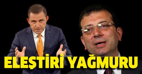 Fatih Portakal'dan Ekrem İmamoğlu'na tepki