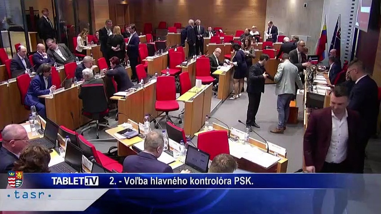 PREŠOV-PSK 18: Záznam zasadnutia Zastupiteľstva Prešovského samosprávneho kraja (PSK)