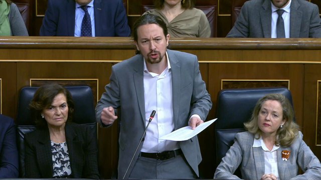 Iglesias culpa a Rajoy de la pobreza en España