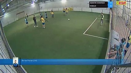 But de Florian (2-8) - ASMATIK KINIKRIEN Vs NOBILIS - 11/02/20 19:00 - LIGUE 3 - Poitiers Game Parc