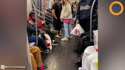 Ils font croire qu’ils renversent un liquide contaminé par le coronavirus dans le métro