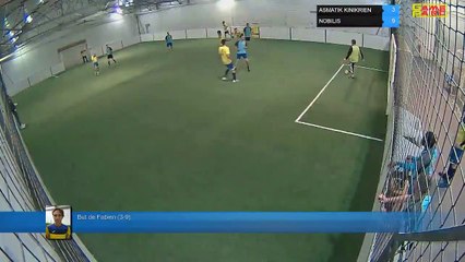 But de Fabien (3-9) - ASMATIK KINIKRIEN Vs NOBILIS - 11/02/20 19:00 - LIGUE 3 - Poitiers Game Parc