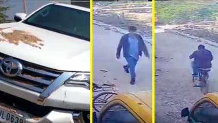 लग्जरी कार बजरी में फंसी तो साइकिल से फरार हो गए तस्कर, देखती रह गई पुलिस, देखें वीडियो