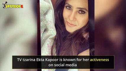 Ekta Kapoor Is Blown Away By Krystle D'Souza's Beauty, Calls Her 'Khoobsurat Bachchi'