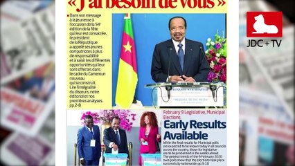 REVUE DE PRESSE CAMEROUNAISE DU 12 FÉVRIER 2020