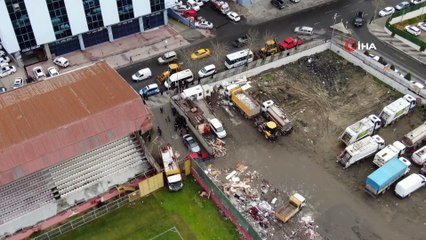 19 yıllık Güngören stadı yıkım için boşaltılıyor
