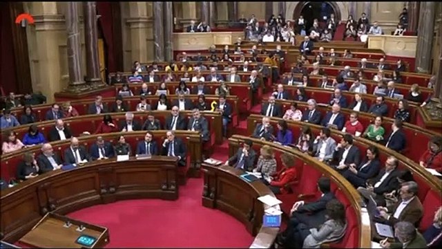 El portavoz del PP, Alejandro Fernández, le pega un zasca a Torra que le pone la cara como una hogaza