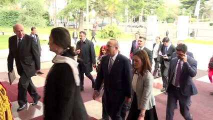 Descargar video: Çavuşoğlu, Arnavutluk Cumhurbaşkanı Ilir Meta ile görüştü - TİRAN