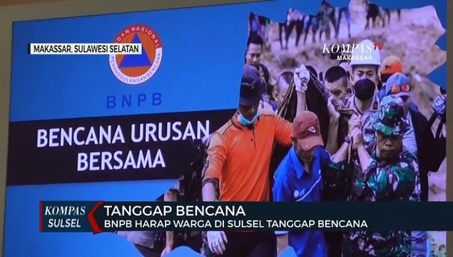 Kepala BNPB fokus mitigasi bencana di wilayah sulsel