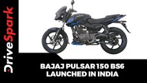 Bajaj Pulsar 150 BS6 Launched In India | Prices, Specs, Features & Other Details