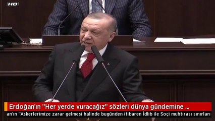 Erdoğan Dünyaya Rest Çekti ! "Rejimi her yerde vuracağız "sözleri dünya gündemine SERT oturdu