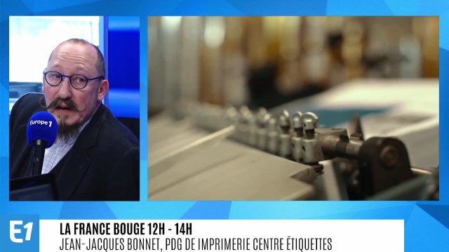 La France bouge : Jean-Jacques Bonnet, PDG de Imprimerie Centre Étiquettes qui développe l’appli ICE 2.0, permet au consommateur de connaître l'histoire de sa bouteille de vin et d'en vérifier l'authenticité