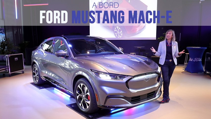 A bord du Ford Mustang Mach-E (2020)