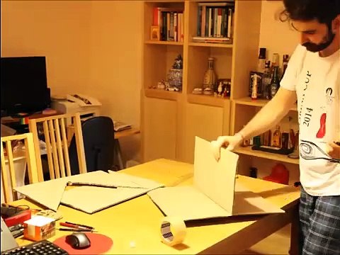 Kedi evi nasıl yapılır? | Karton Kedi Evi Yapım 2 Katlı 4 Odalı | Ev ve sokak Kedileri için