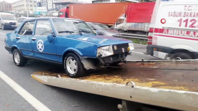 Esenyurt TEM Bağlantı Yolunda Trafik Kazası; Yaşlı Çift Hayatını Kaybetti