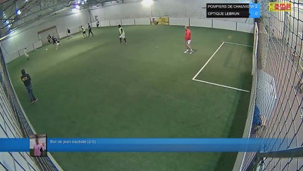 But de jean-baptiste (2-0) - POMPIERS DE CHAUVIGNY Vs OPTIQUE LEBRUN - 11/02/20 20:00 - LIGUE 1