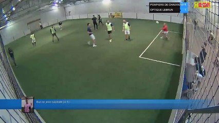 But de jean-baptiste (4-1) - POMPIERS DE CHAUVIGNY Vs OPTIQUE LEBRUN - 11/02/20 20:00 - LIGUE 1