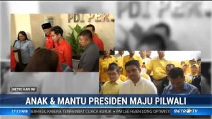 Anak dan Menantu Jokowi Maju Pilkada 2020