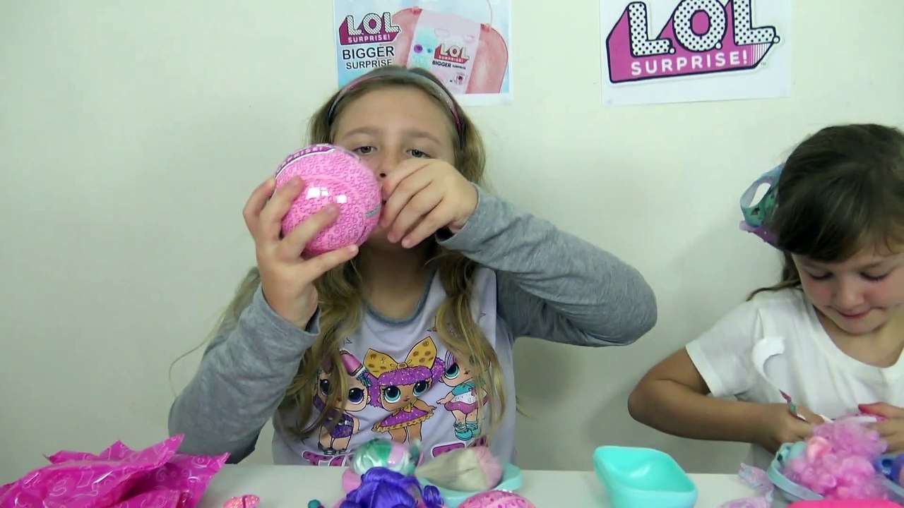 LOL Grande Surpresa ! LOL Bonecas Surpresa com Sophia, Isabella e Alice