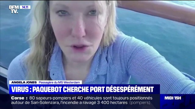 Ça fait presque deux semaines que nous sommes isolés. Le paquebot de croisière Westerdam n'est autorisé à accoster dans aucun port, par peur du coronavirus