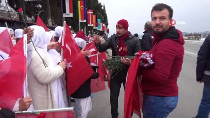 Cumhurbaşkanı Erdoğan’a sevgi seli