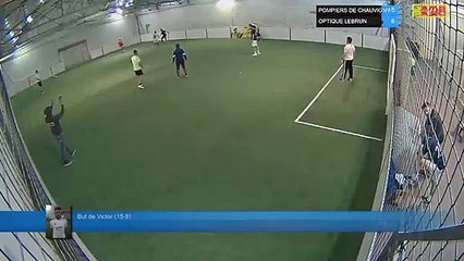 But de Victor (15-8) - POMPIERS DE CHAUVIGNY Vs OPTIQUE LEBRUN - 11/02/20 20:00 - LIGUE 1