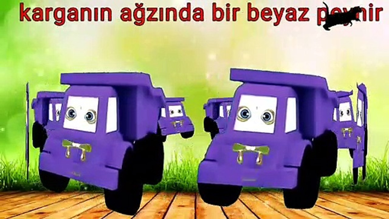 Şarkıcı Kamyondan Karga ile Tilki Masalı çocuk şarkısını dinle.