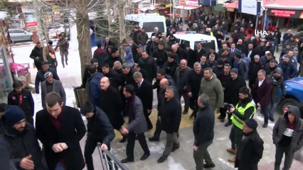 Bakan Soylu ve Kurum Malatya’da deprem bölgesinde