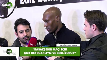 Atiba: "Başakşehir maçı için çok heyecanlıyız ve bekliyoruz"