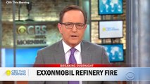 Massive Fire Breaks Out At Exxon Refinery In Baton Rouge, Louisiana