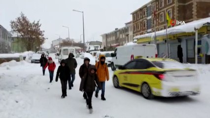Bingöl’ün 2 ilçesinde okullara kar tatili