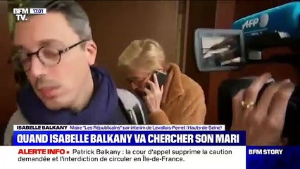 Download Video: Regardez la séquence insolite de Patrick Balkany qui téléphone à Isabelle Balkany alors qu'elle l'attend devant la prison de la Santé - VIDEO