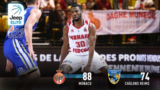 Jeep® ÉLITE : Monaco vs Châlons-Reims (J23)