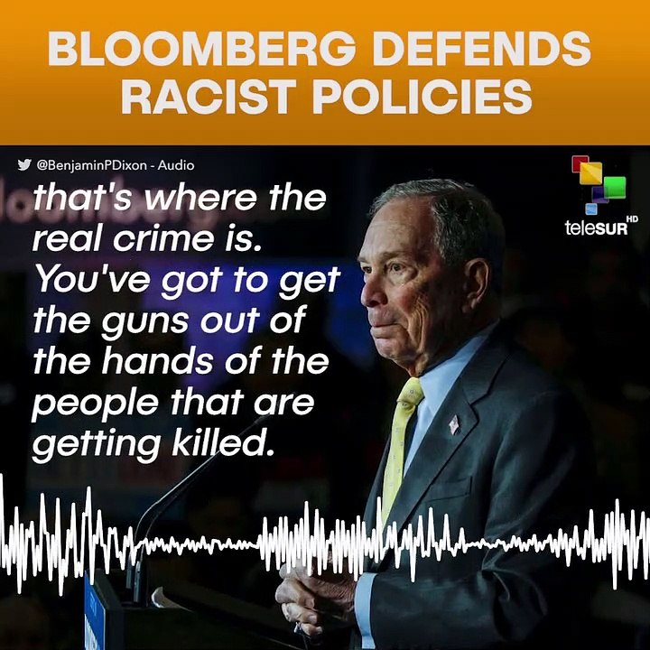 Bloomberg Defends Racist Policies