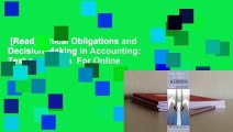 [Read] Ethical Obligations and Decision-Making in Accounting: Text and Cases  For Online