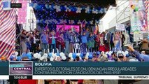 Bolivia: TSE mantiene en observación a Evo Morales y Luis Arce
