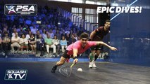 Squash: 10 EPIC DIVES from the PSA World Tour!