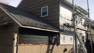 Beginning Phase of Exterior Siding Installation Near Me in Passaic County NJ  07011 07012 973  487 862