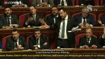 Salvini irá a juicio por dejar a la deriva un barco con inmigrantes