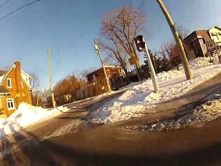 En vélo l'hiver