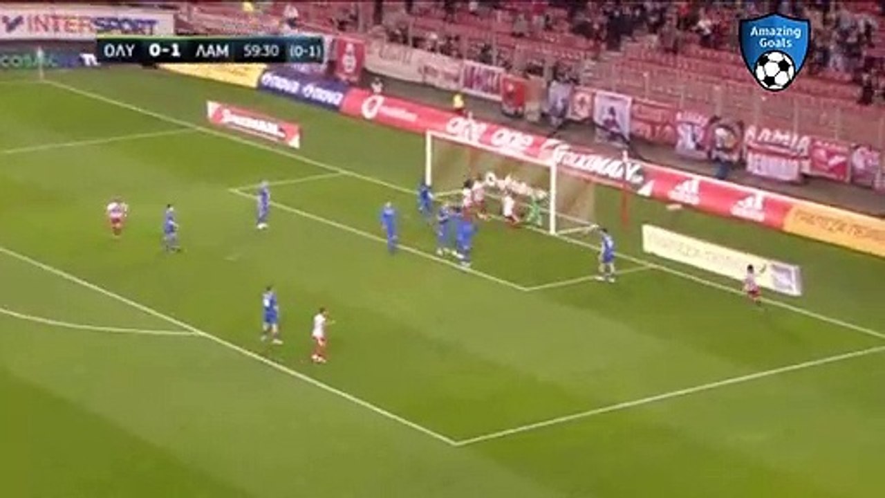 Hassan A. Goal HD - Olympiacos Piraeus 1 -1 Lamia 12.02.2020
