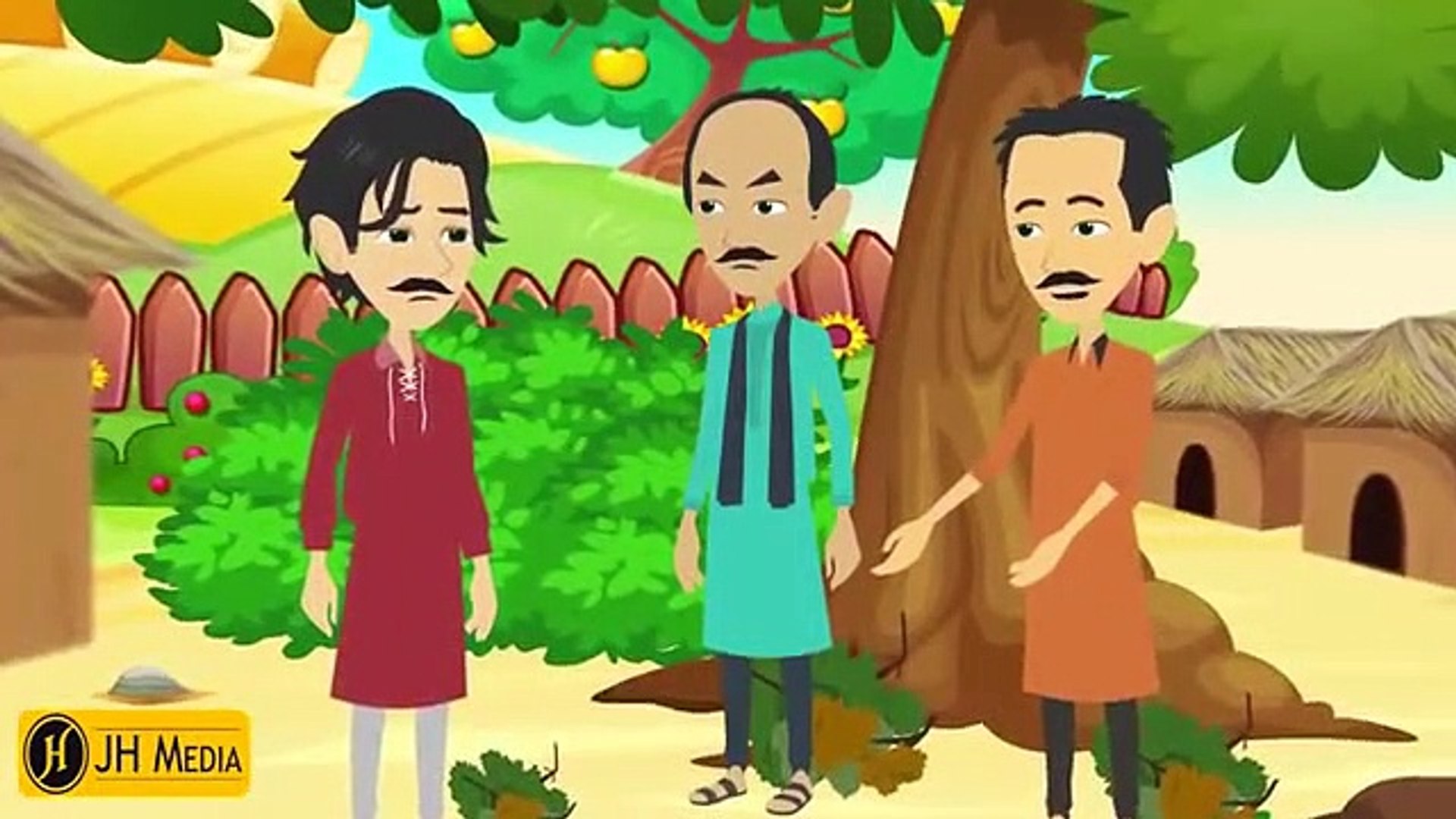 ⁣Three Brother & Magical Storm  Urdu Cartoon  Urdu Stories  Fairy Tales in Urdu