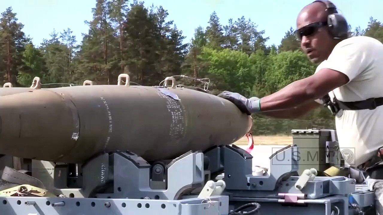 Military Weapons The Amazing Legacy of the Legendary F-16 Loading Bombs & Takeoff