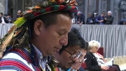 Papa denuncia injusticias en la Amazonía y evita pronunciarse sobre celibato