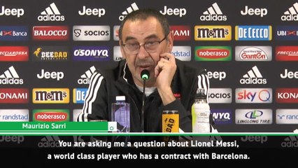 下载视频: Messi to Juventus? What the heck? - Sarri