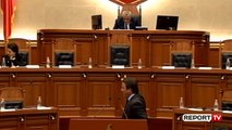 Report TV - Debat i fortë në Kuvend, Ruçi e përjashton, Ralf Gjoni: Turp e faqe e zezë!