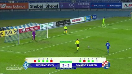 Dynamo Kiev U19 - Dinamo Zagreb U19 3-4 (0-0), Penalties, Live, 12.02.2020. HD