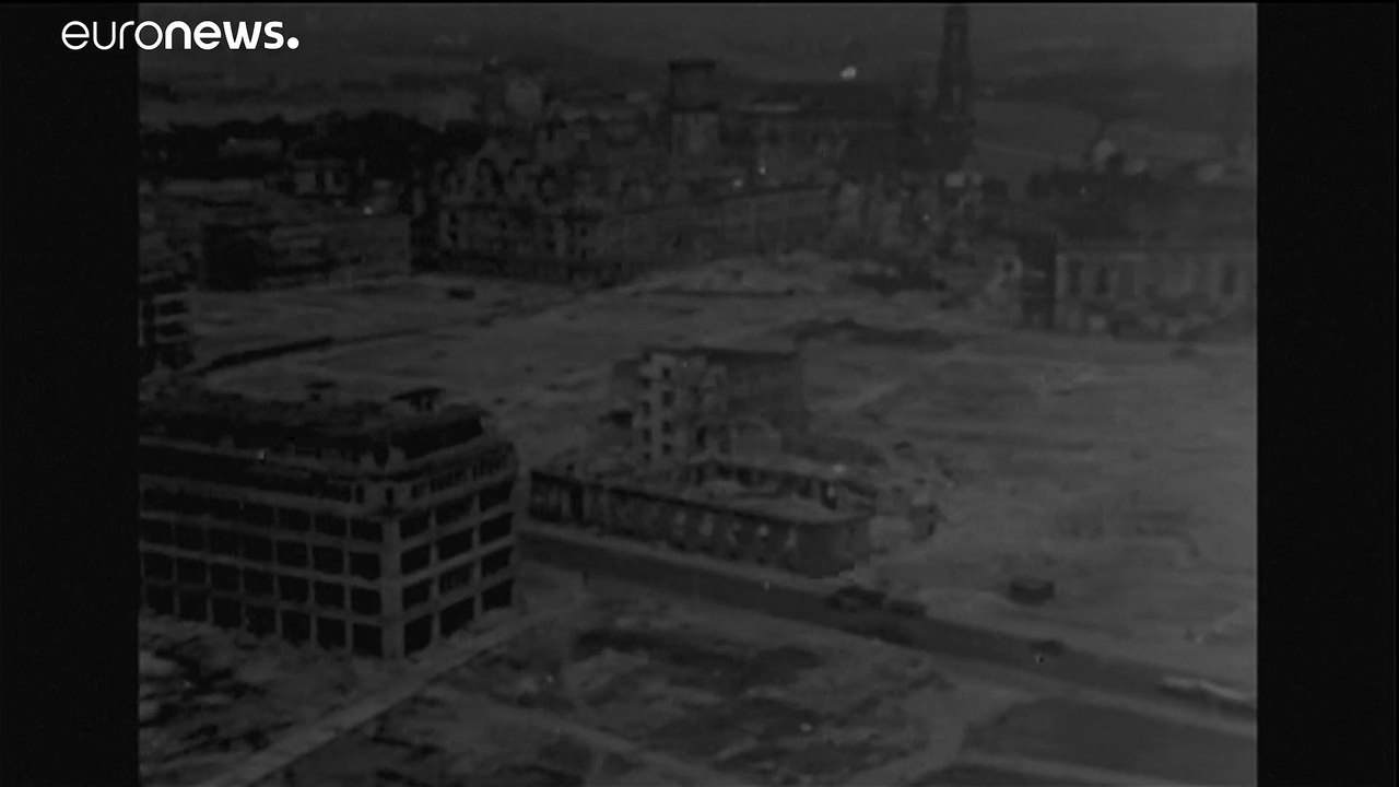 Dresde commémore le 75e anniversaire du bombardement allié