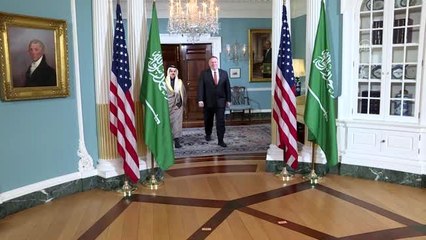 ABD Dışişleri Bakanı  Pompeo, Suudi Arabistanlı mevkidaşı Faysal bin Farhan al Saud ile görüştü