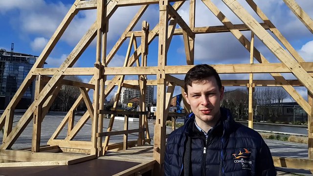 Charles Morgat, directeur du centre de formation des Compagnons du Devoir à Pantin